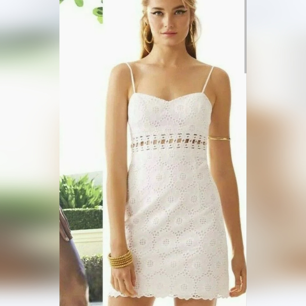 Lilly Pulitzer white new dress